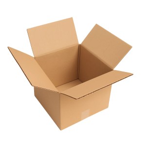 Cajas de cartón corrugado 32 ECT, doble canal tipo RSC con liner kraft, 14 x 14 x 14 cm – ideal para envíos, ecommerce, mudanzas y uso industrial.