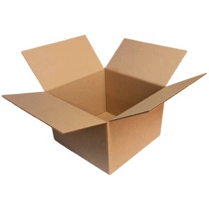 Cajas de cartón corrugado 32 ECT, doble canal tipo RSC con liner kraft, 30 x 30 x 20 cm – ideal para envíos, ecommerce, mudanzas y uso industrial.